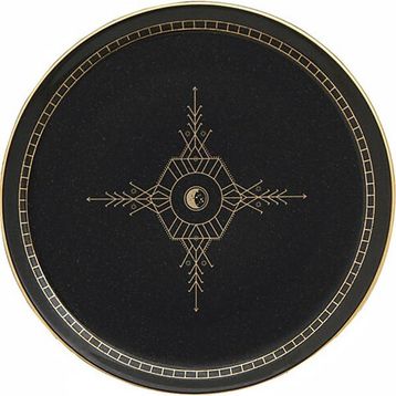 Porland Night Magic Desen 1 20 cm Düz Tabak