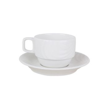 Porland Nirvana Alumilite 150 cc 6 Adet Tabaklı Çay Fincanı