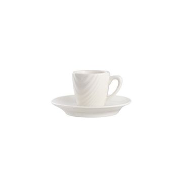 Porland Nirvana Alumilite Tabaklı 75 cc 12 Adet Kahve Fincanı