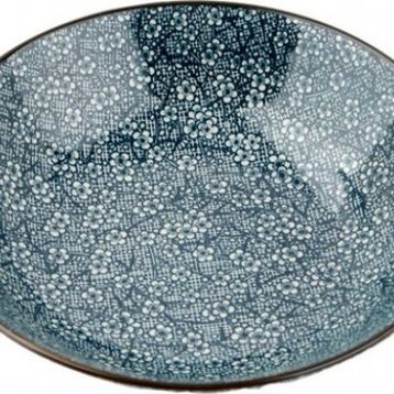 Porland Old Fashion Petrol 19 cm Çukur Tabak