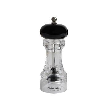 Porland Orion Akrilik 15 cm Siyah Karabiber Değirmeni