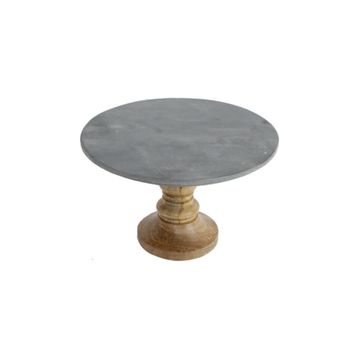 Porland Patna Siyah 25 cm Kek Standı