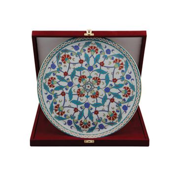 Porland Perçem 32 cm Duvar Tabağı