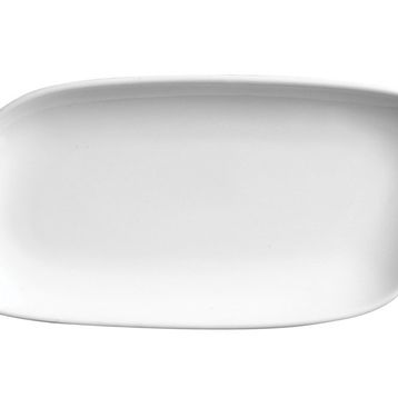 Porland Perspective Beyaz 47 cm Porselen Kayık Tabak