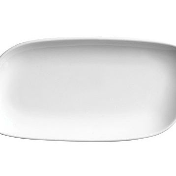 Porland Perspective Beyaz 47 cm Porselen Kayık Tabak