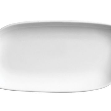 Porland Perspective Beyaz 47 cm Porselen Kayık Tabak