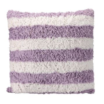 Porland Pop Stripe Lila 45x45 cm Dokuma Yastık