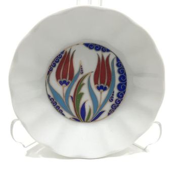 Porland Porselen 6'lı 127912 Lale Han Çay Tabağı