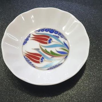 Porland Porselen 6'lı 127912 Lale Han Çay Tabağı