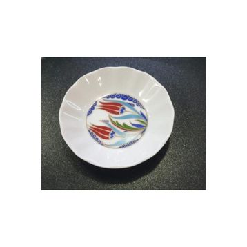 Porland Porselen 6'lı 127912 Lale Han Çay Tabağı