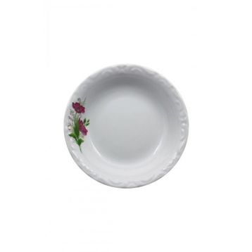 Porland Porselen Lal 16 cm 12'li Çukur Tabak