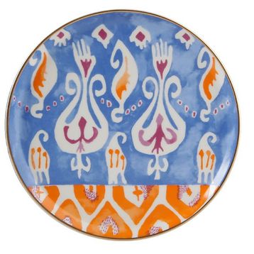 Porland Posh Desen4 28 cm 6 Adet Düz Tabak