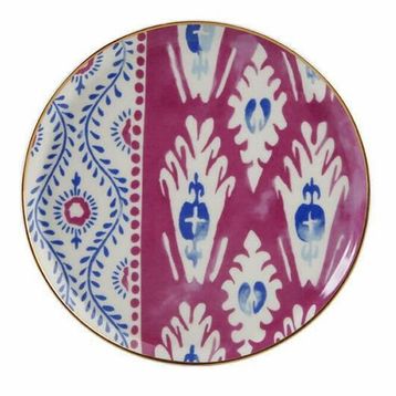 Porland Posh Desen5 28 cm Düz Tabak