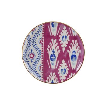 Porland Posh Desen5 28 cm Düz Tabak