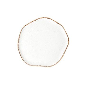 Porland Pure Seasons Bej 33 cm Porselen Düz Tabak
