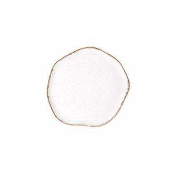 Porland Pure Seasons Bej 33 cm Porselen Düz Tabak