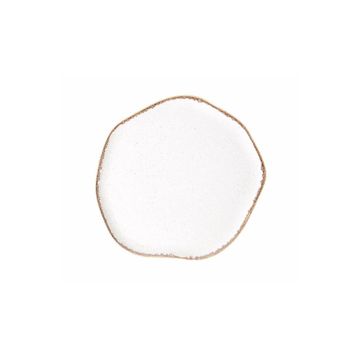 Porland Pure Seasons Bej 33 cm Porselen Düz Tabak