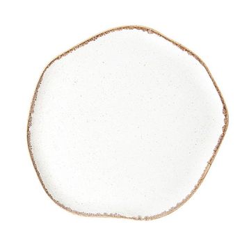 Porland Pure Seasons Bej 33 cm Porselen Düz Tabak