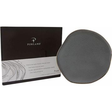 Porland Pure Seasons Koyu Gri 33 cm Porselen Düz Tabak