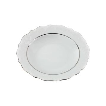Porland Queen Platin 20 cm 6 Adet Çukur Tabak