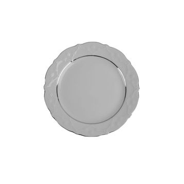 Porland Queen Platin 21 cm 6 Adet Çukur Tabak