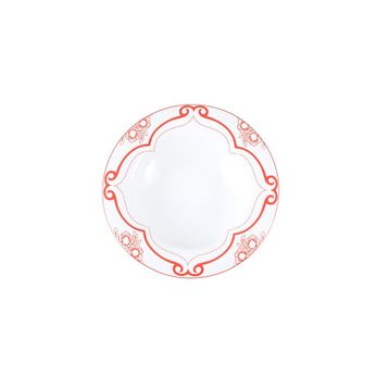 Porland Red Manoir Desen2 22 cm Çukur Tabak