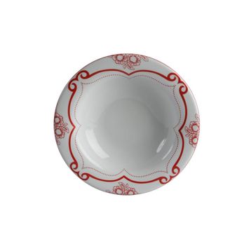 Porland Red Manoir Desen2 30 cm 6 Adet Çukur Tabak