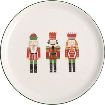 Porland Ruby Kurşun Asker 20 cm Düz Tabak
