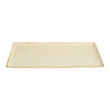 Porland Seasons 16x35 cm 6 Adet Sarı Baton Pasta Tabağı