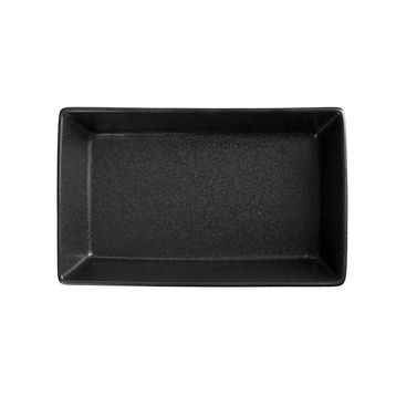 Porland Seasons 8x14 cm Siyah Kahvaltı ve Meze Tabağı
