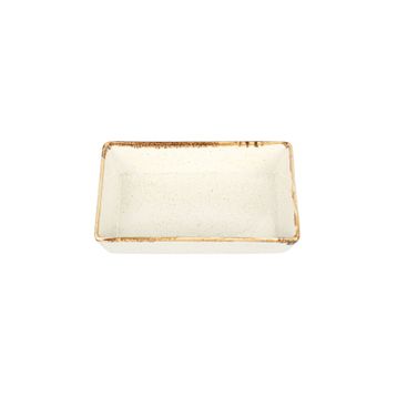 Porland Seasons Bej 10x16 cm Kahvaltı ve Meze Tabağı