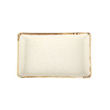 Porland Seasons Bej 10x16 cm Kahvaltı ve Meze Tabağı