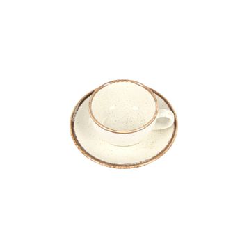 Porland Seasons Bej 250 cc Tabaklı Çay Fincanı