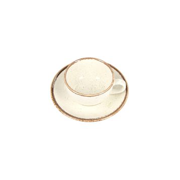 Porland Seasons Bej 250 cc Tabaklı Çay Fincanı