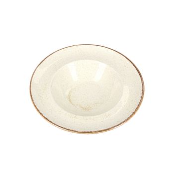 Porland Seasons Bej 26 cm 6 Adet Makarna&Salata Tabağı