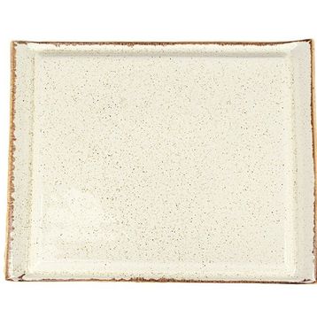 Porland Seasons Bej 32 cm Porselen Biftek Tabağı