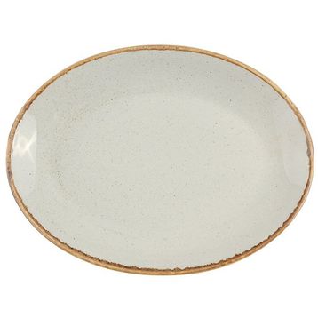 Porland Seasons Gri 31 cm 6 Adet Kayık Tabak