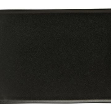Porland Seasons Gri 35x26 cm Porselen Kahvaltı Tabağı siyah