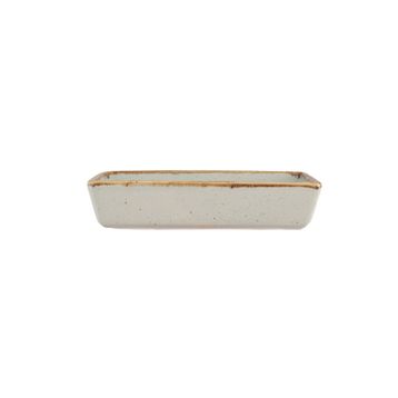 Porland Seasons Gri 8x14 cm Kahvaltı ve Meze Tabağı