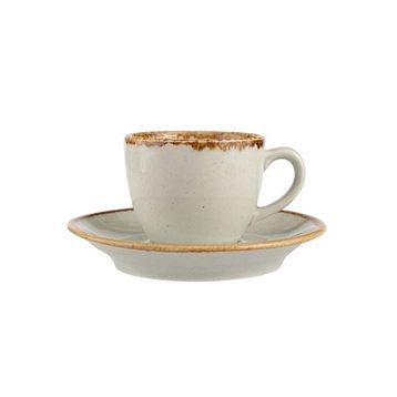 Porland Seasons Gri Tabaklı 80 cc 12 Adet Kahve Fincanı