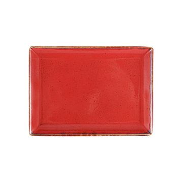 Porland Seasons Kırmızı 13x18 cm Kahvaltı Tabağı