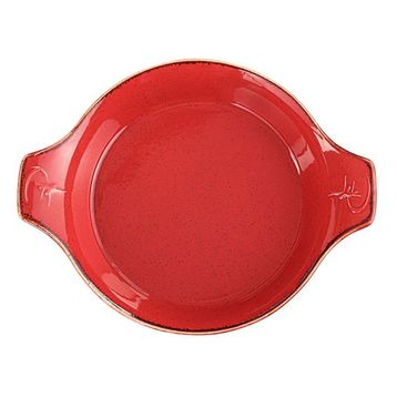 Porland Seasons Kırmızı 17 cm 6 Adet Sunum Tabağı