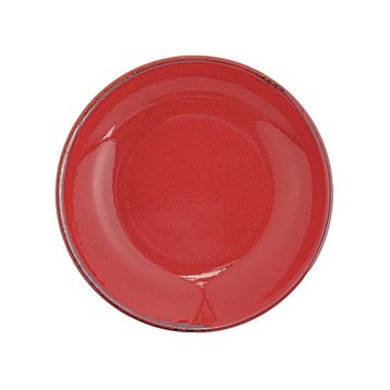 Porland Seasons Kırmızı 21 cm 6 Adet Çukur Tabak