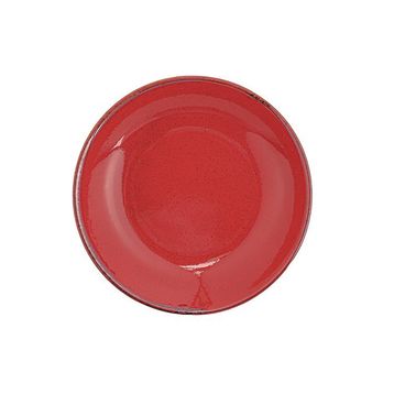 Porland Seasons Kırmızı 26 cm Porselen Çukur Tabak