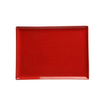 Porland Seasons Kırmızı 27 cm Düz Tabak