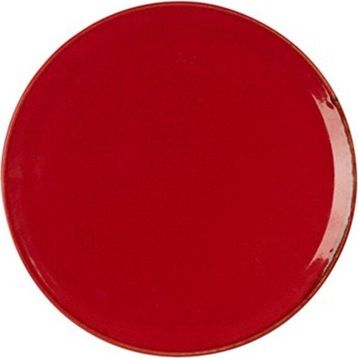 Porland Seasons Kırmızı 28 cm Düz Tabak