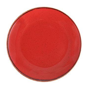 Porland Seasons Kırmızı 28 cm Düz Tabak