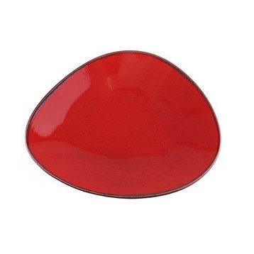 Porland Seasons Kırmızı 28 cm Düz Tabak