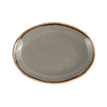 Porland Seasons Koyu Gri 18 cm Kayık Tabak
