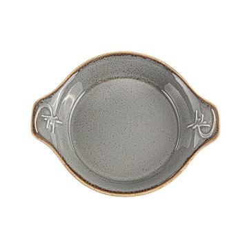Porland Seasons Koyu Gri 21 cm Sunum Tabağı
